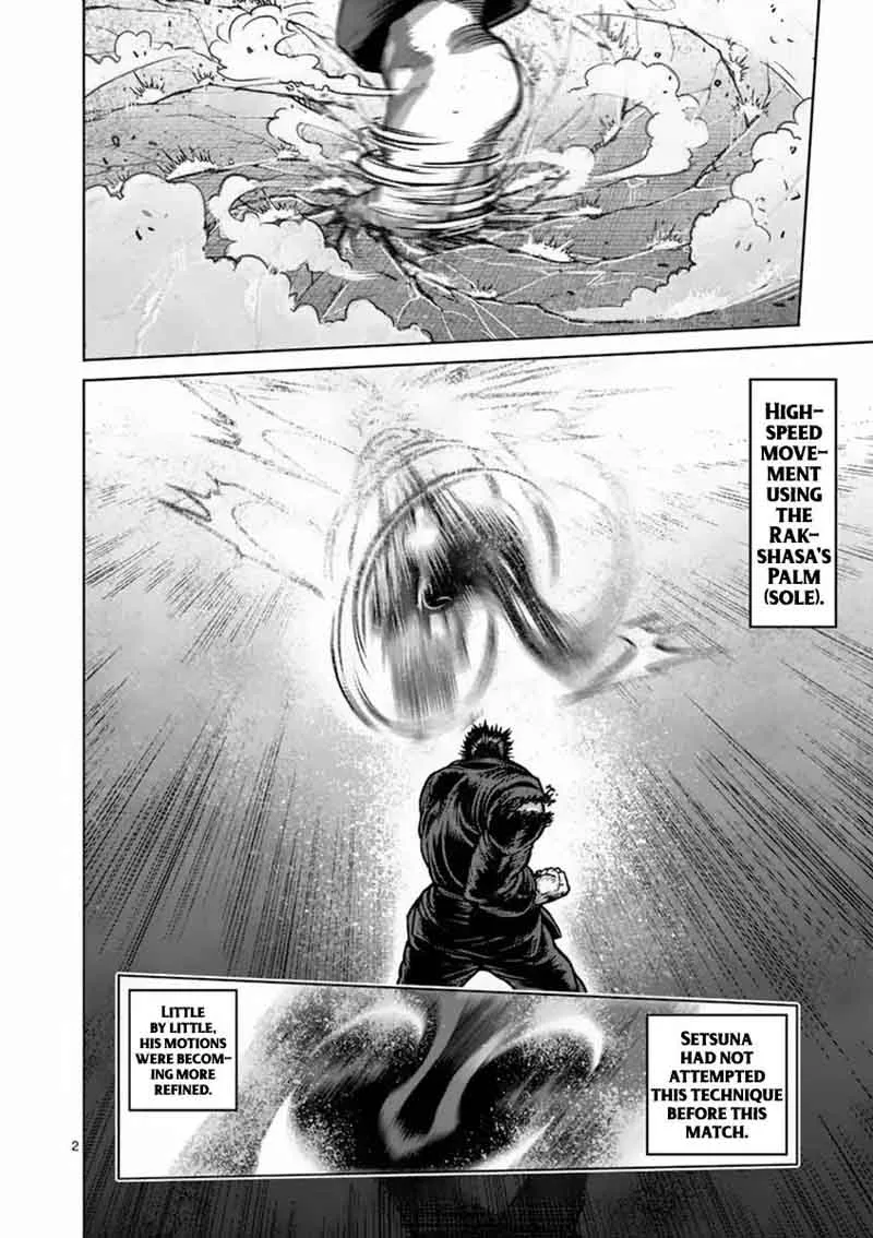 Kengan Ashua Chapter 157 page 2