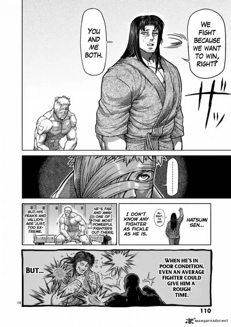 Kengan Ashua Chapter 158 page 14