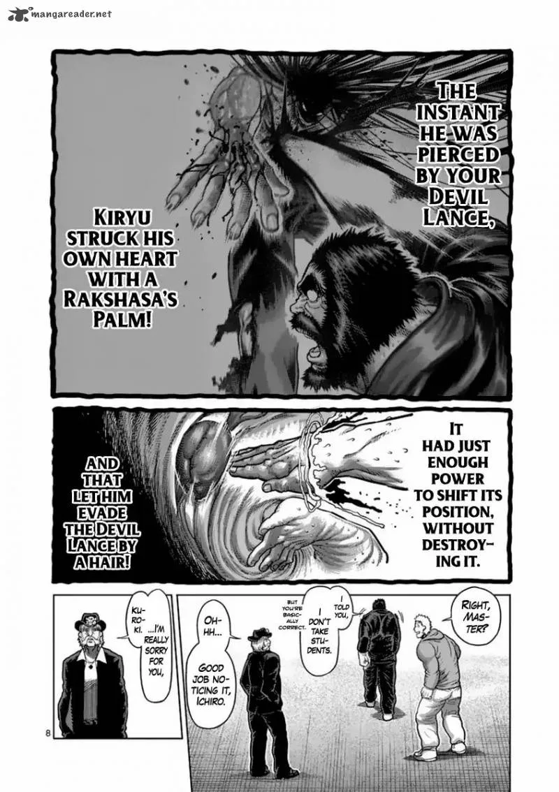 Kengan Ashua Chapter 158 page 8