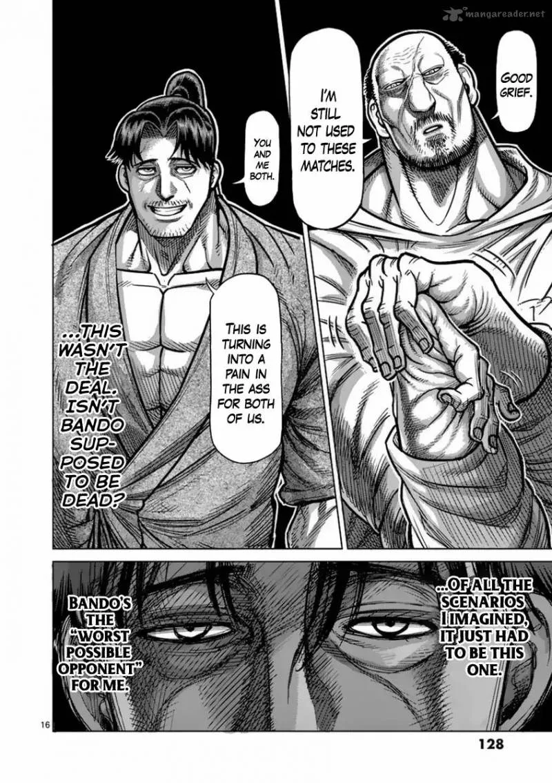 Kengan Ashua Chapter 159 page 16
