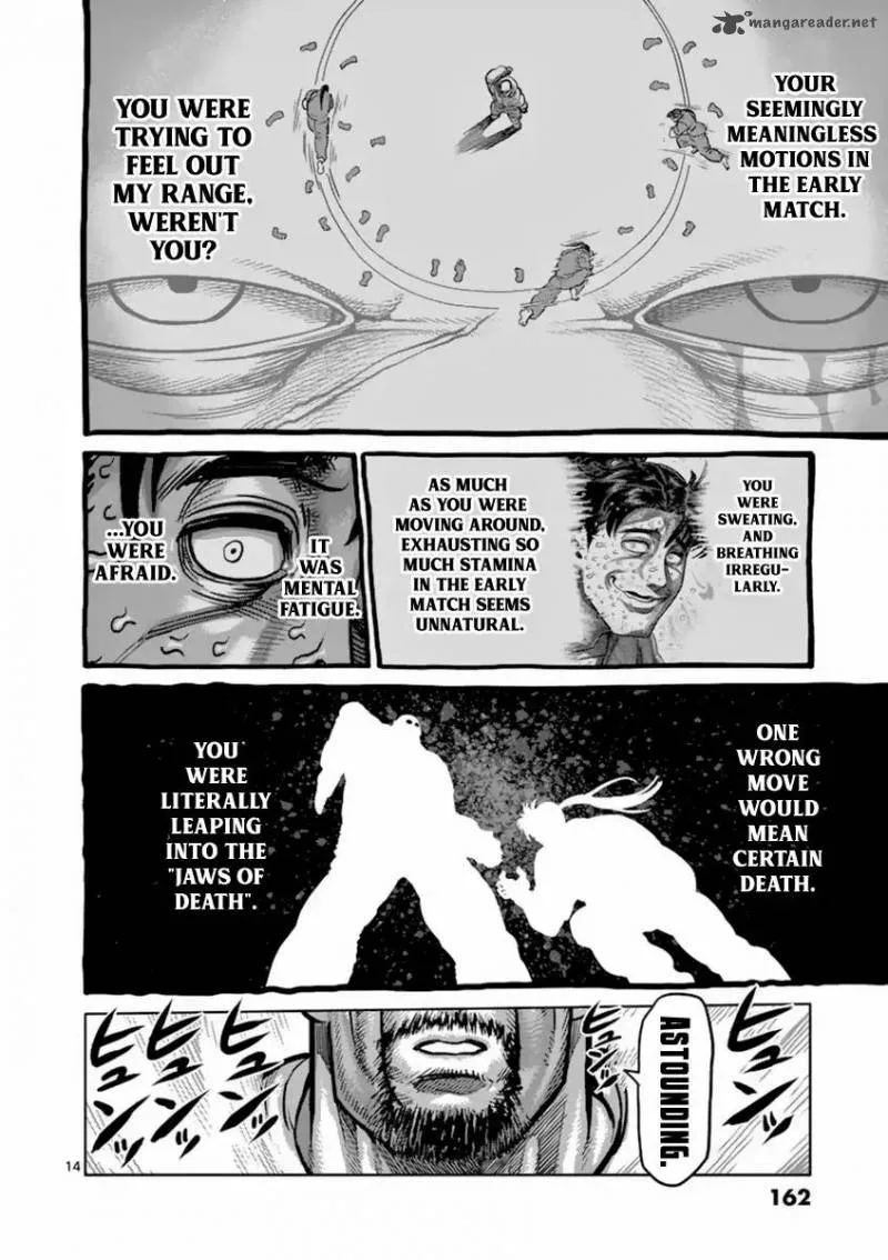 Kengan Ashua Chapter 161 page 14
