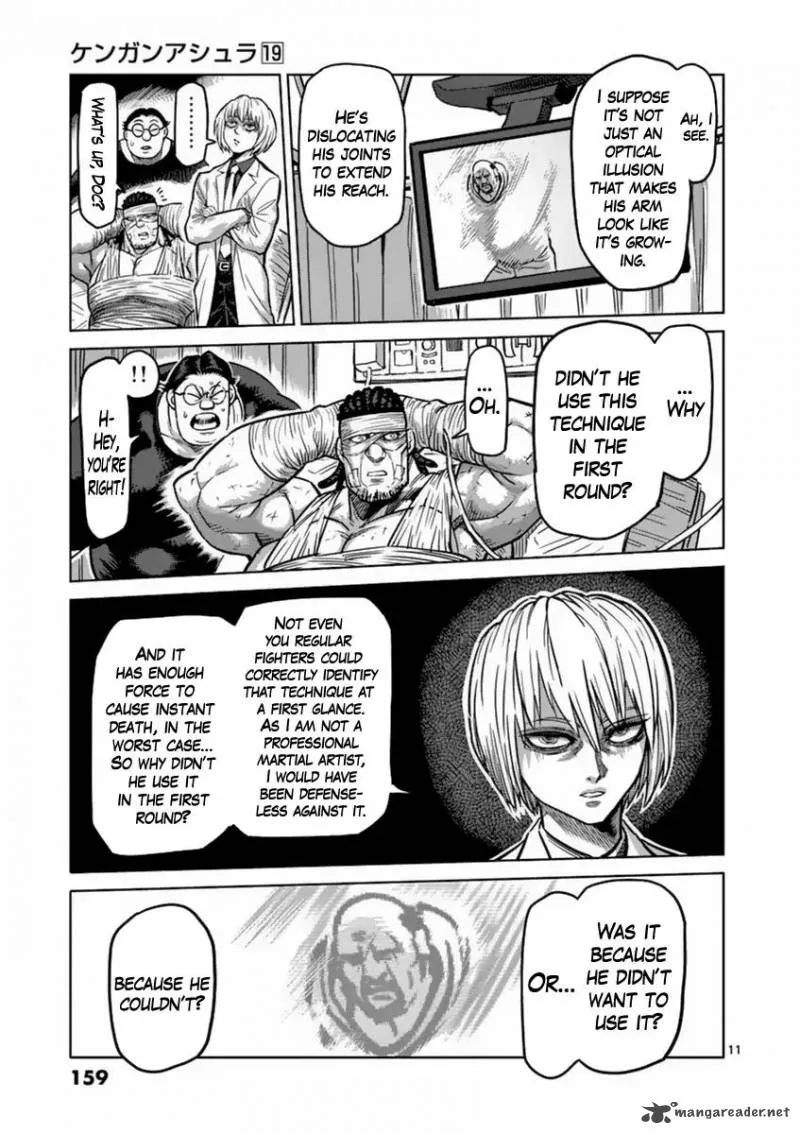 Kengan Ashua Chapter 161 page 11