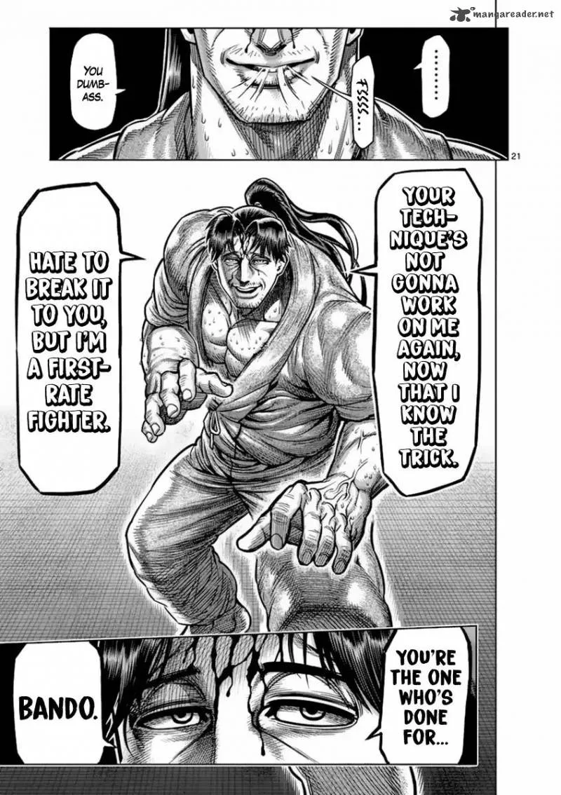 Kengan Ashua Chapter 161 page 21