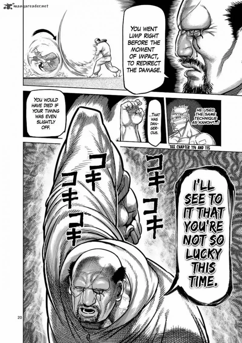 Kengan Ashua Chapter 161 page 20