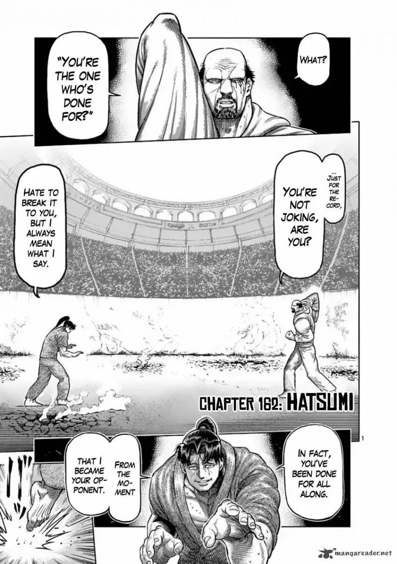 Kengan Ashua Chapter 162 page 1