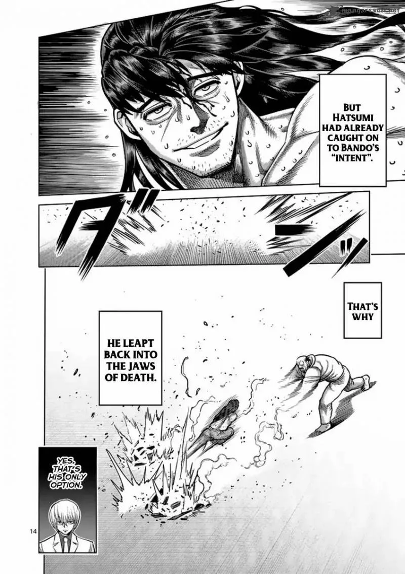 Kengan Ashua Chapter 162 page 14