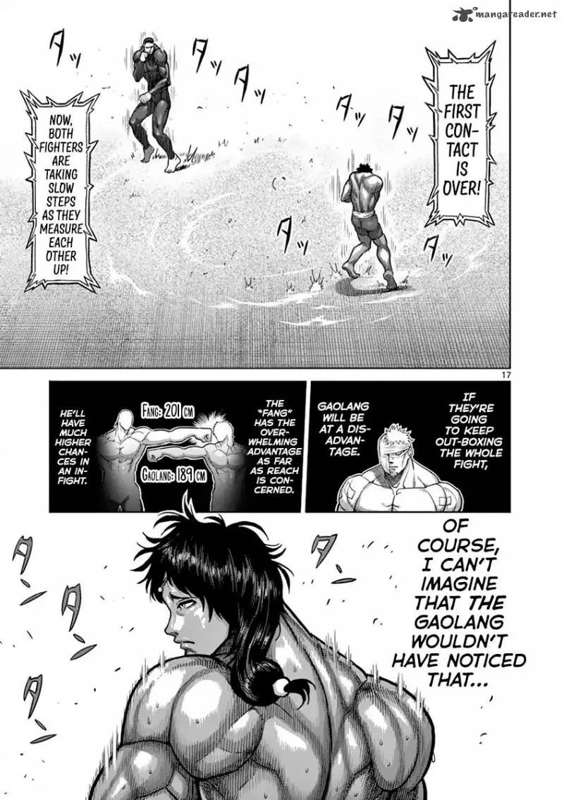 Kengan Ashua Chapter 164 page 17