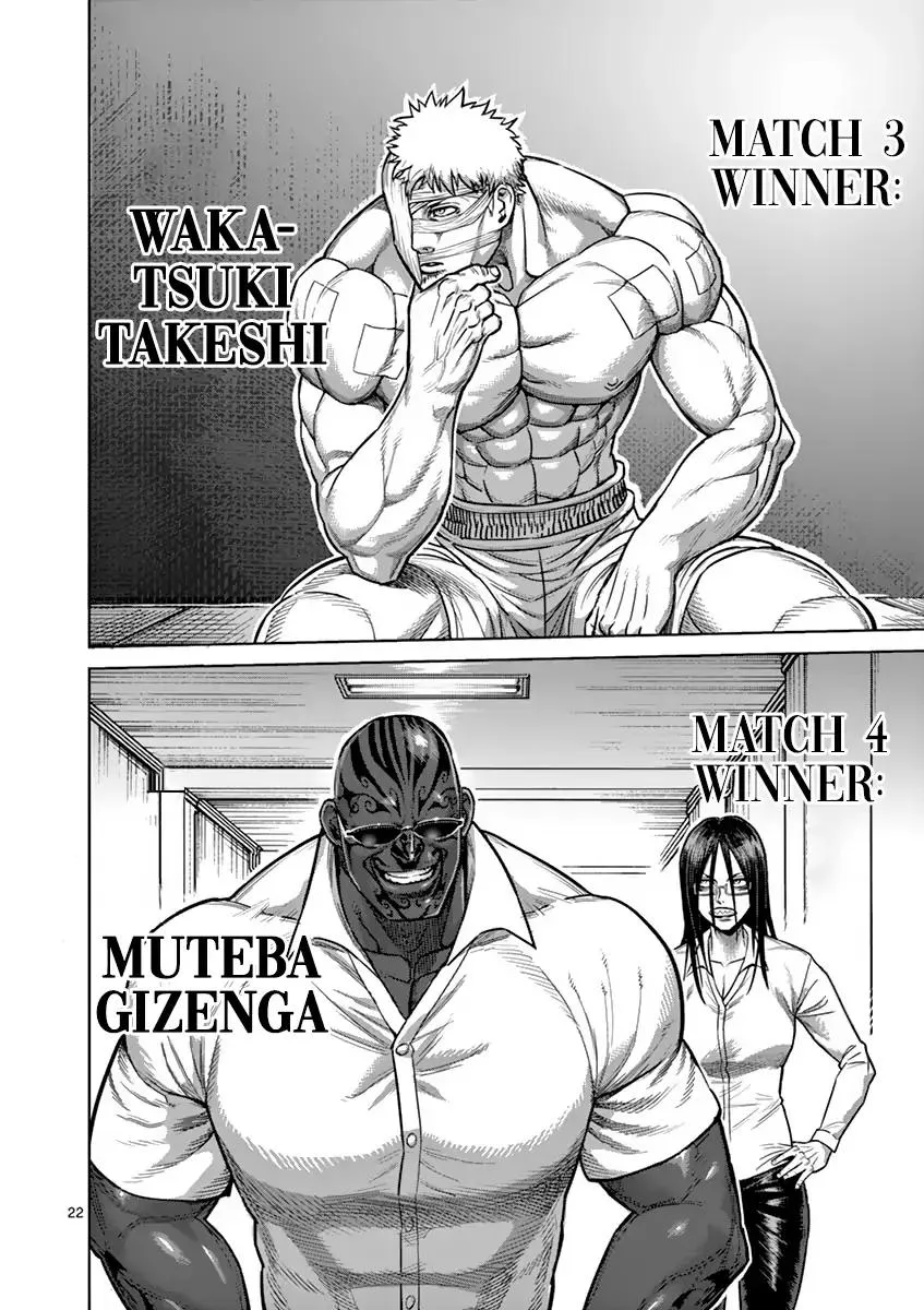 Kengan Ashua Chapter 170 page 22