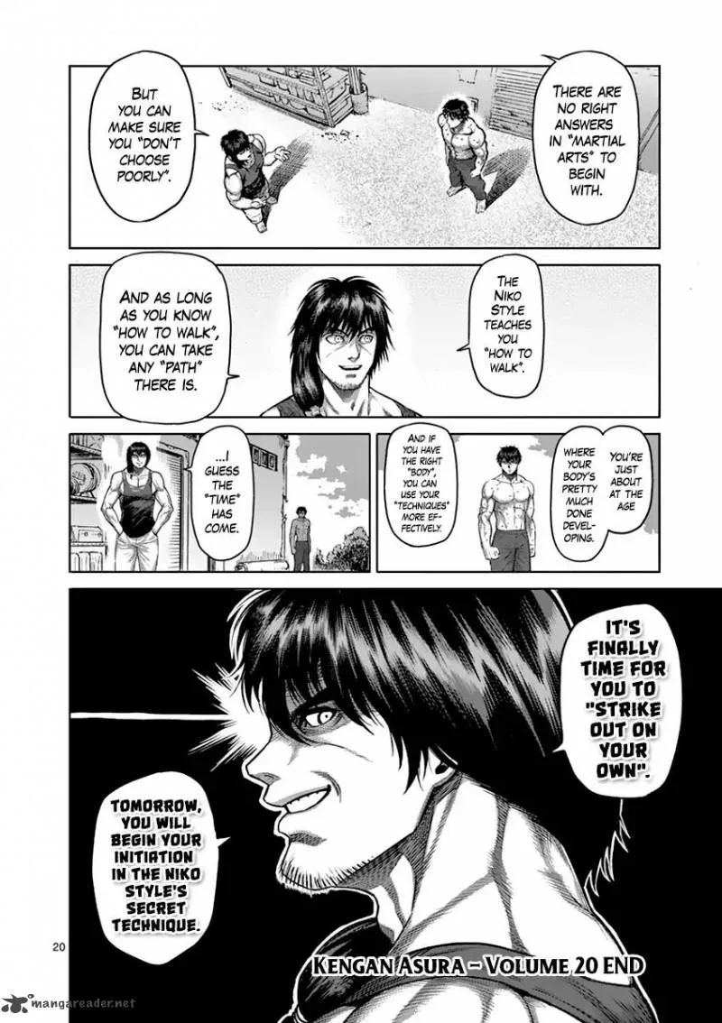 Kengan Ashua Chapter 171 page 20