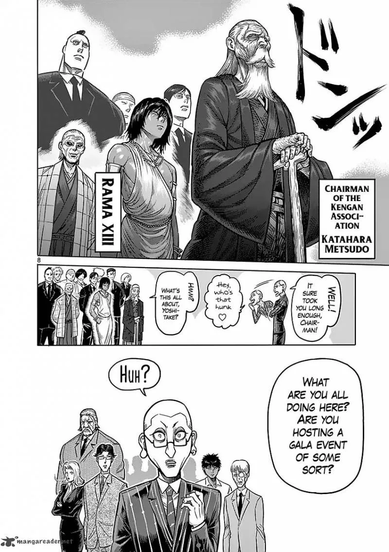 Kengan Ashua Chapter 175 page 8