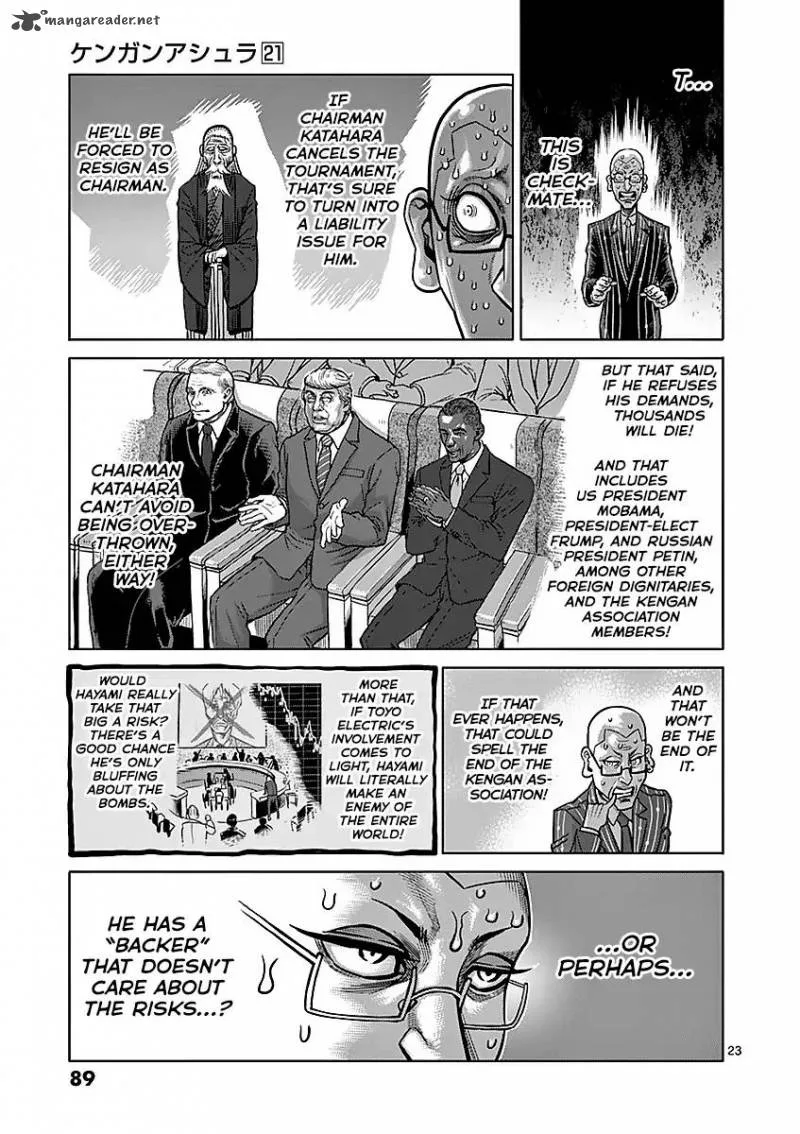 Kengan Ashua Chapter 175 page 23