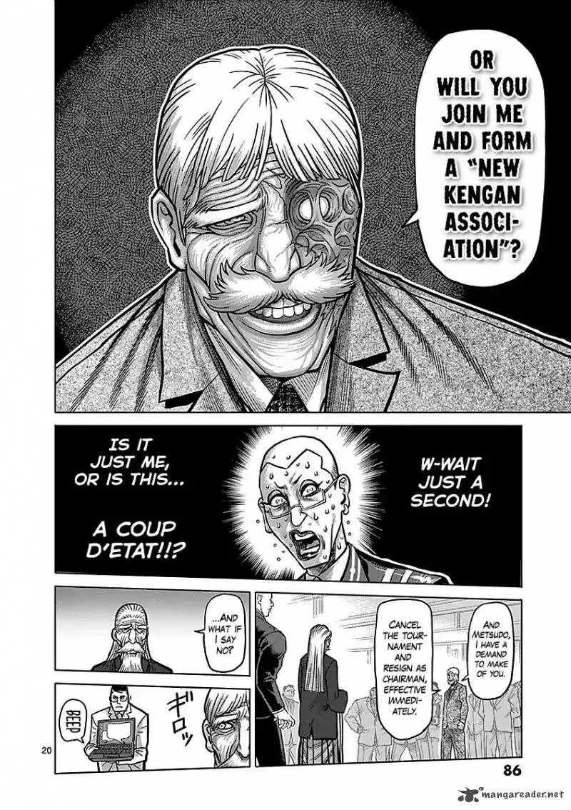 Kengan Ashua Chapter 175 page 20