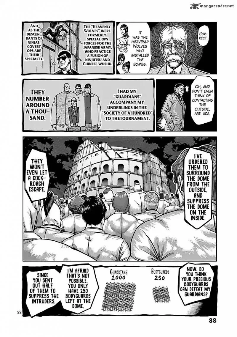 Kengan Ashua Chapter 175 page 22