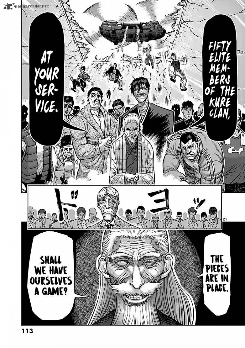 Kengan Ashua Chapter 176 page 21