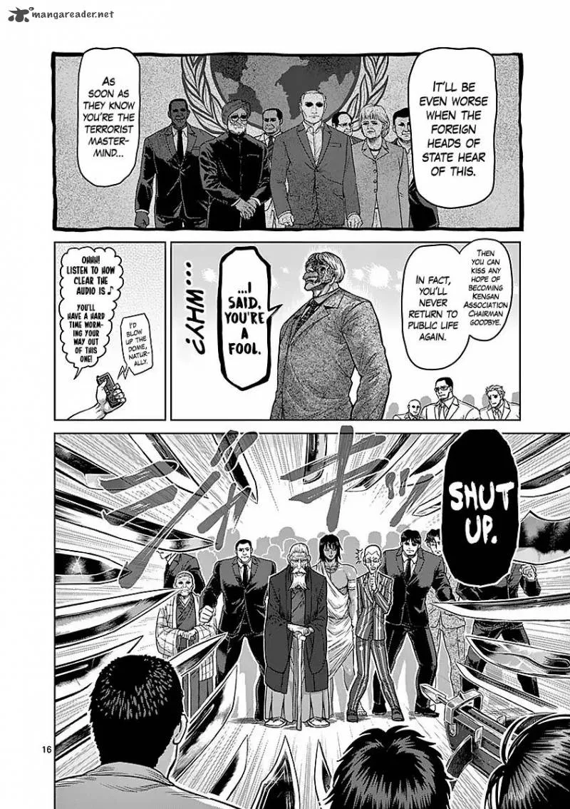 Kengan Ashua Chapter 176 page 16