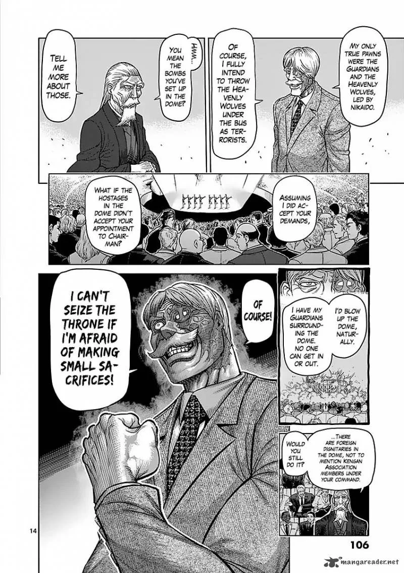 Kengan Ashua Chapter 176 page 14