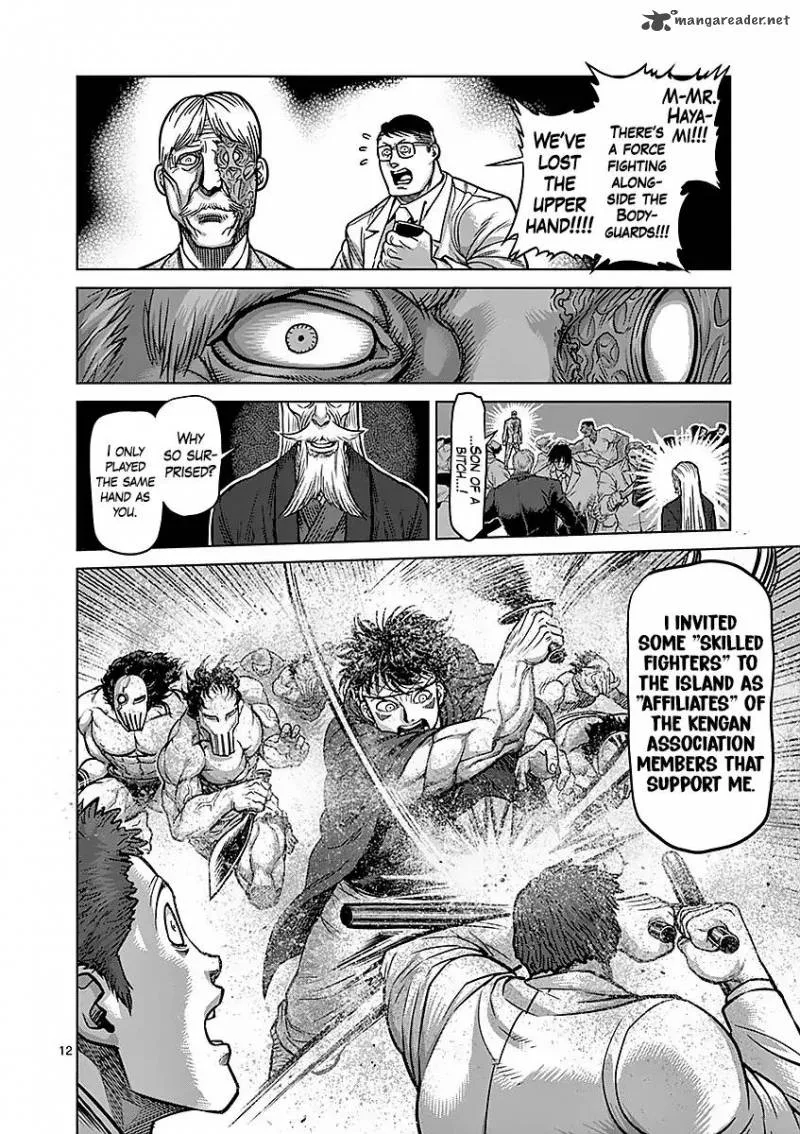 Kengan Ashua Chapter 180 page 12