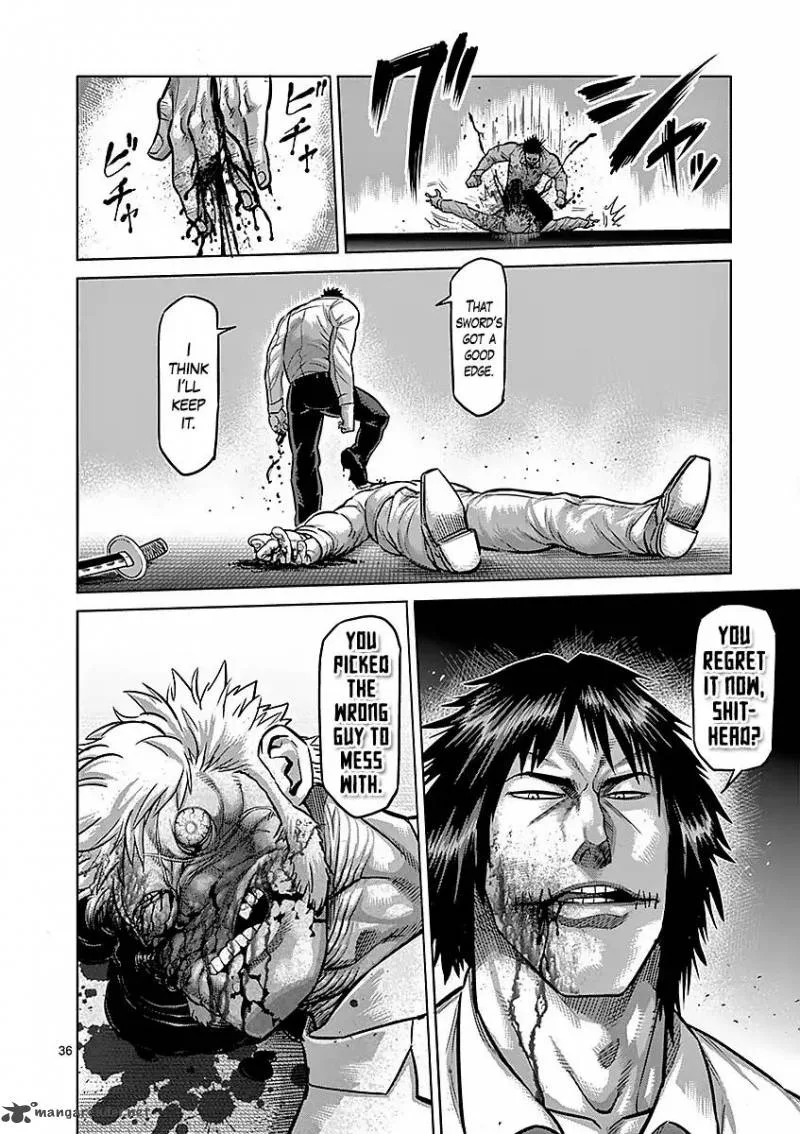Kengan Ashua Chapter 180 page 36