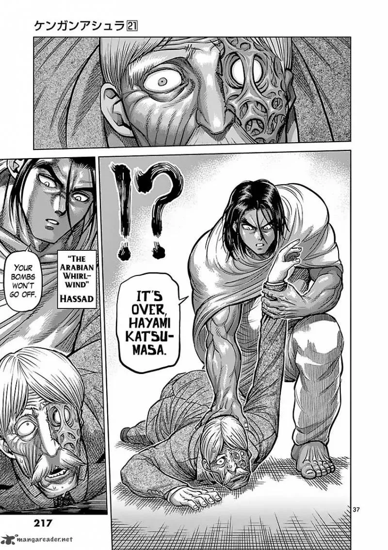 Kengan Ashua Chapter 180 page 37