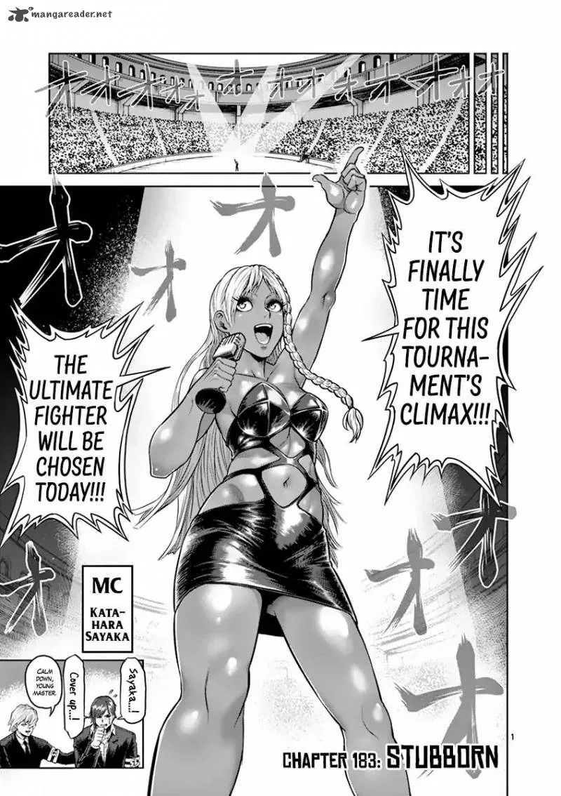 Kengan Ashua Chapter 183 page 1