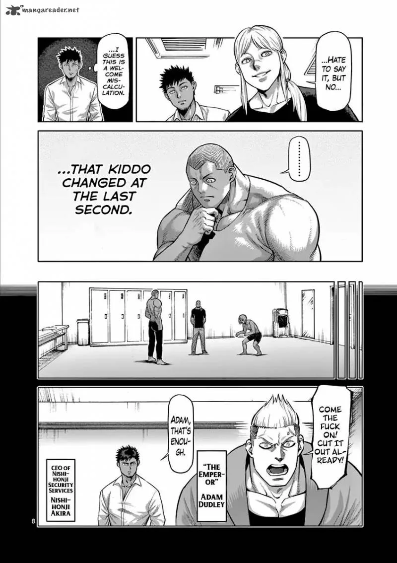 Kengan Ashua Chapter 183 page 8