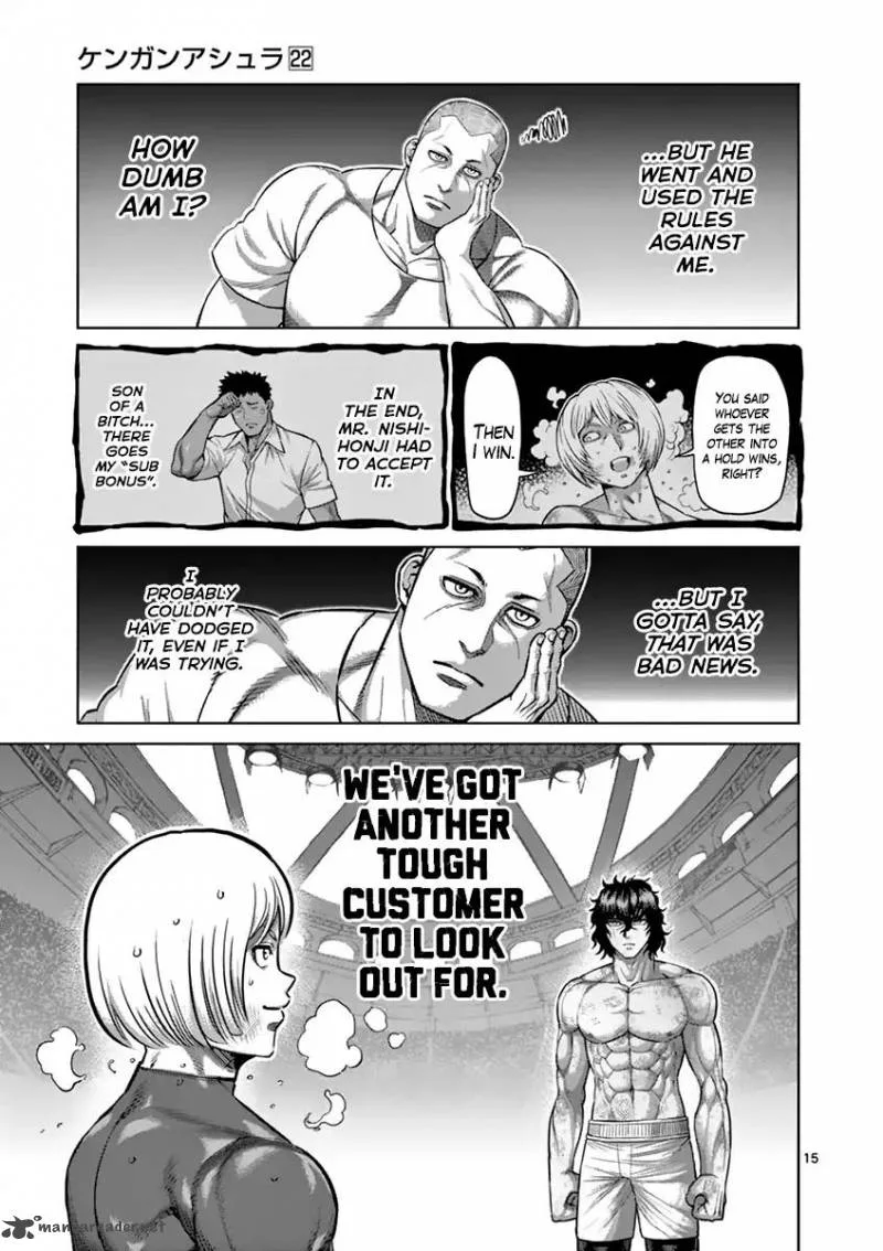 Kengan Ashua Chapter 183 page 15