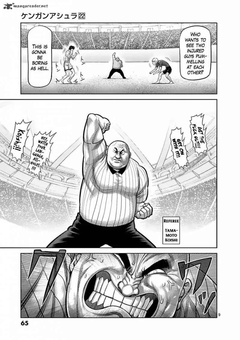 Kengan Ashua Chapter 184 page 9