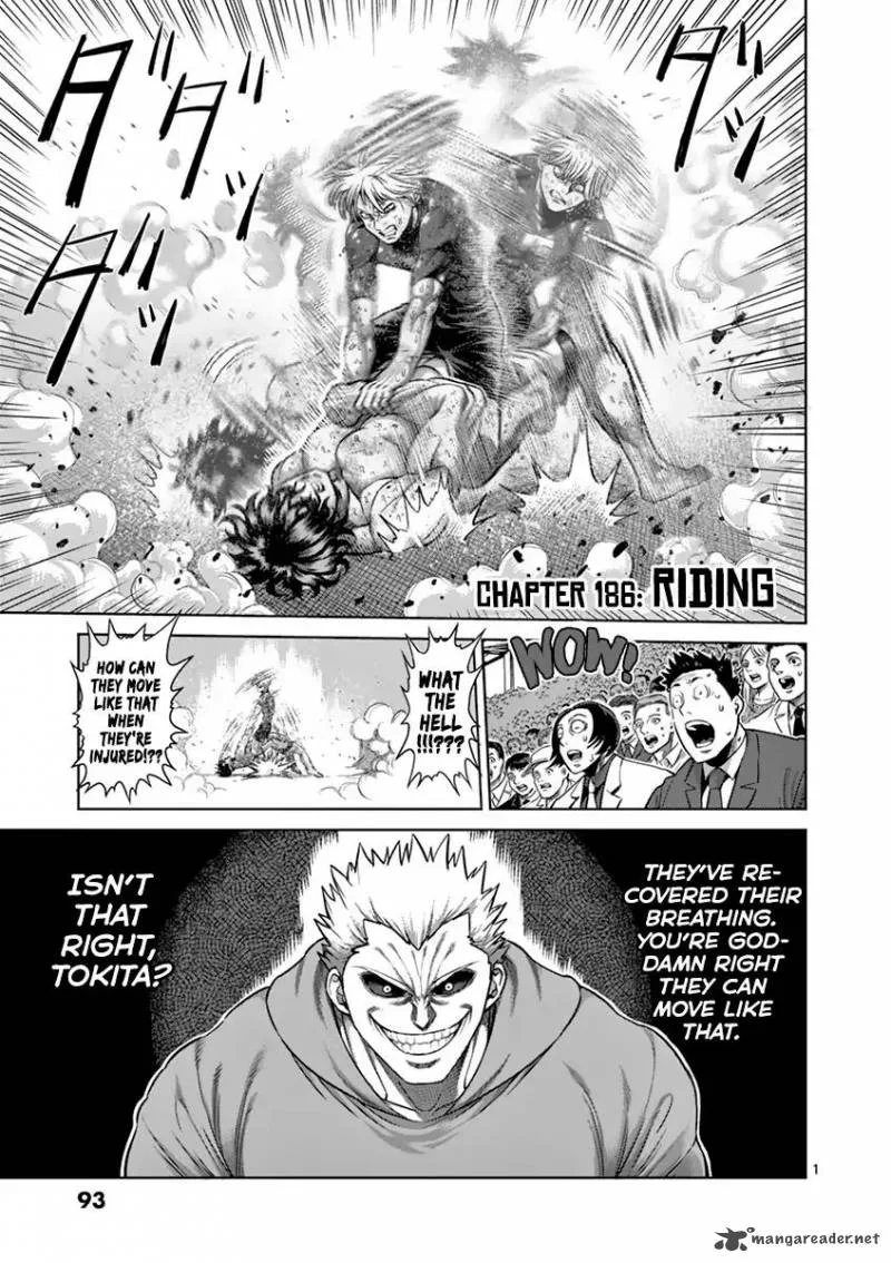 Kengan Ashua Chapter 186 page 1