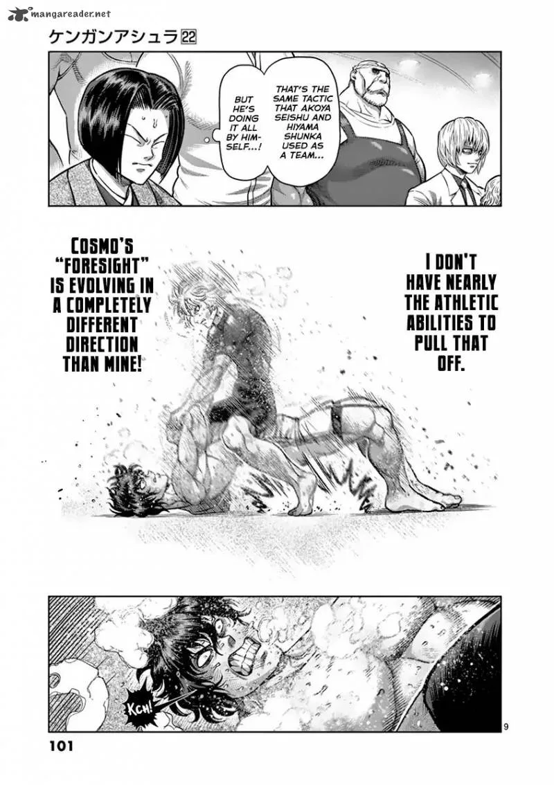 Kengan Ashua Chapter 186 page 9