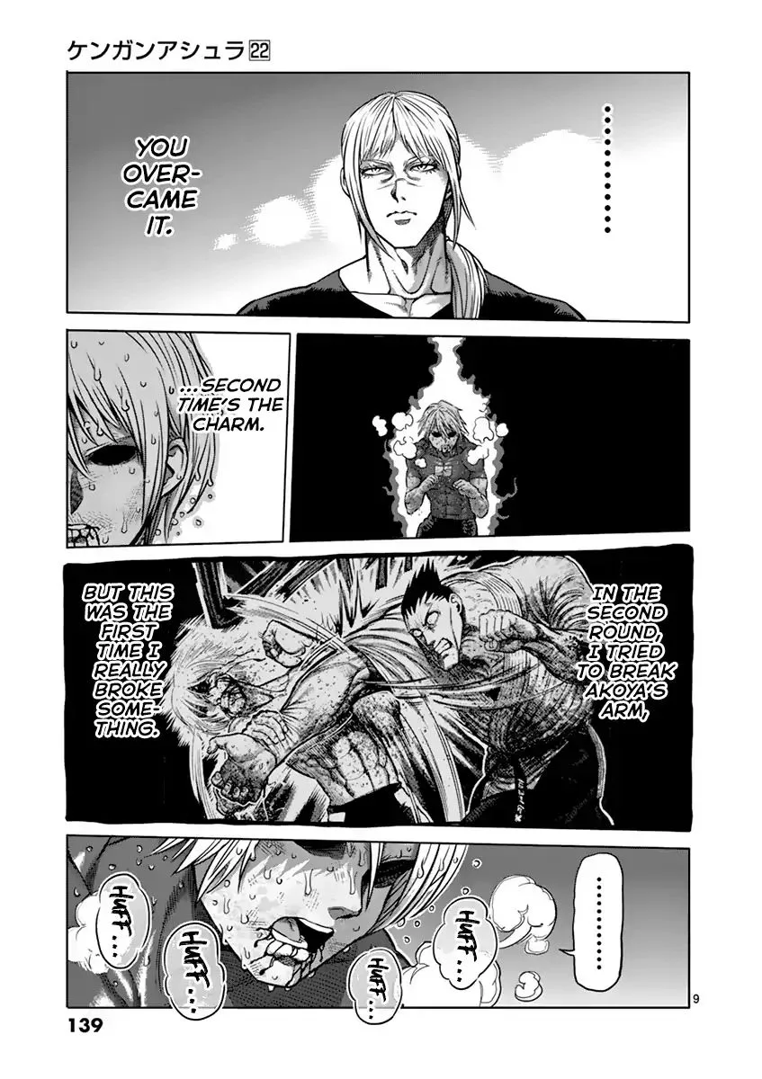 Kengan Ashua Chapter 188 page 9