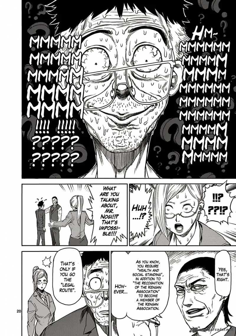 Kengan Ashua Chapter 19 page 20