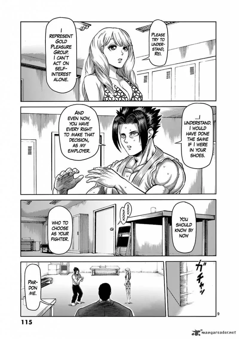 Kengan Ashua Chapter 196 page 9