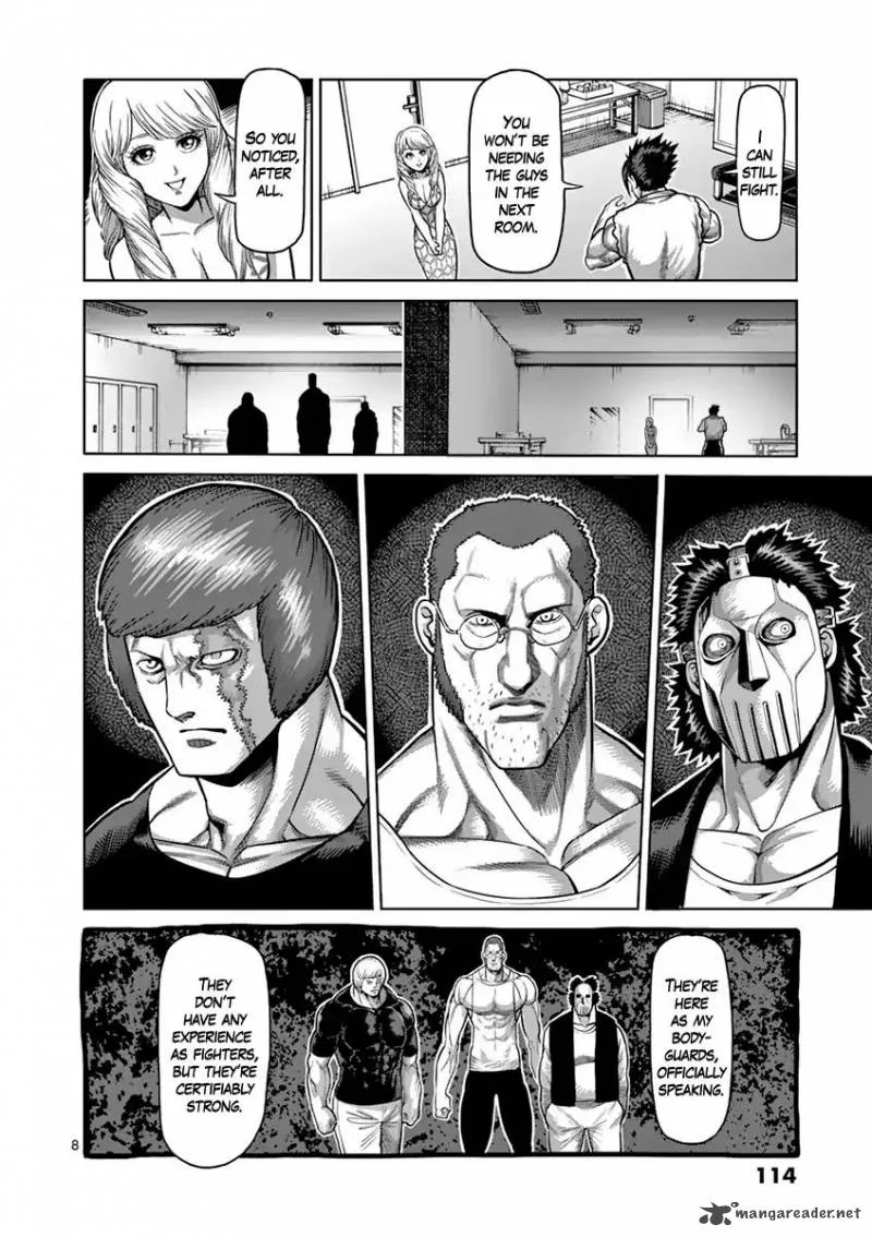 Kengan Ashua Chapter 196 page 8