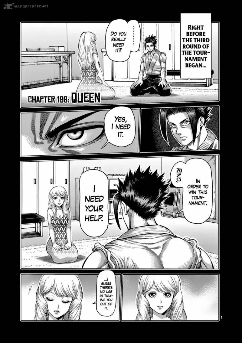Kengan Ashua Chapter 198 page 1