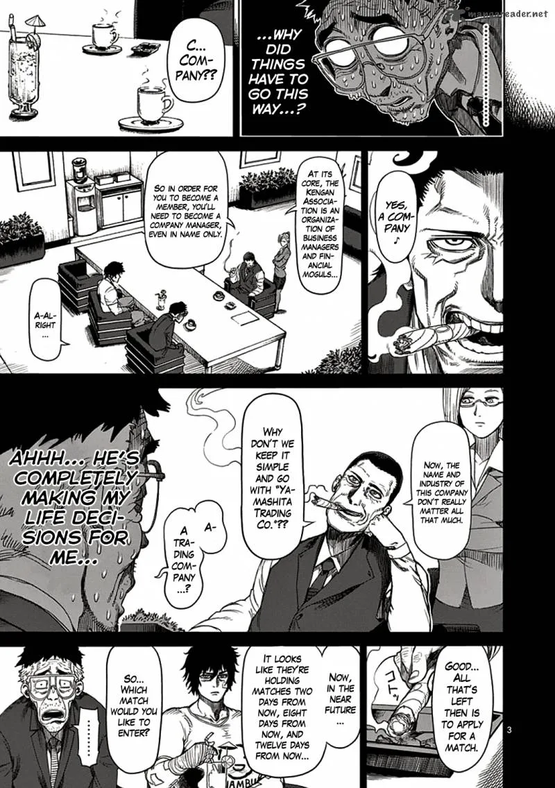 Kengan Ashua Chapter 20 page 3