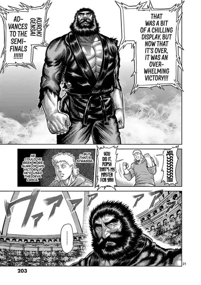 Kengan Ashua Chapter 200 page 21