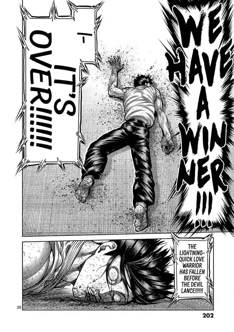 Kengan Ashua Chapter 200 page 20