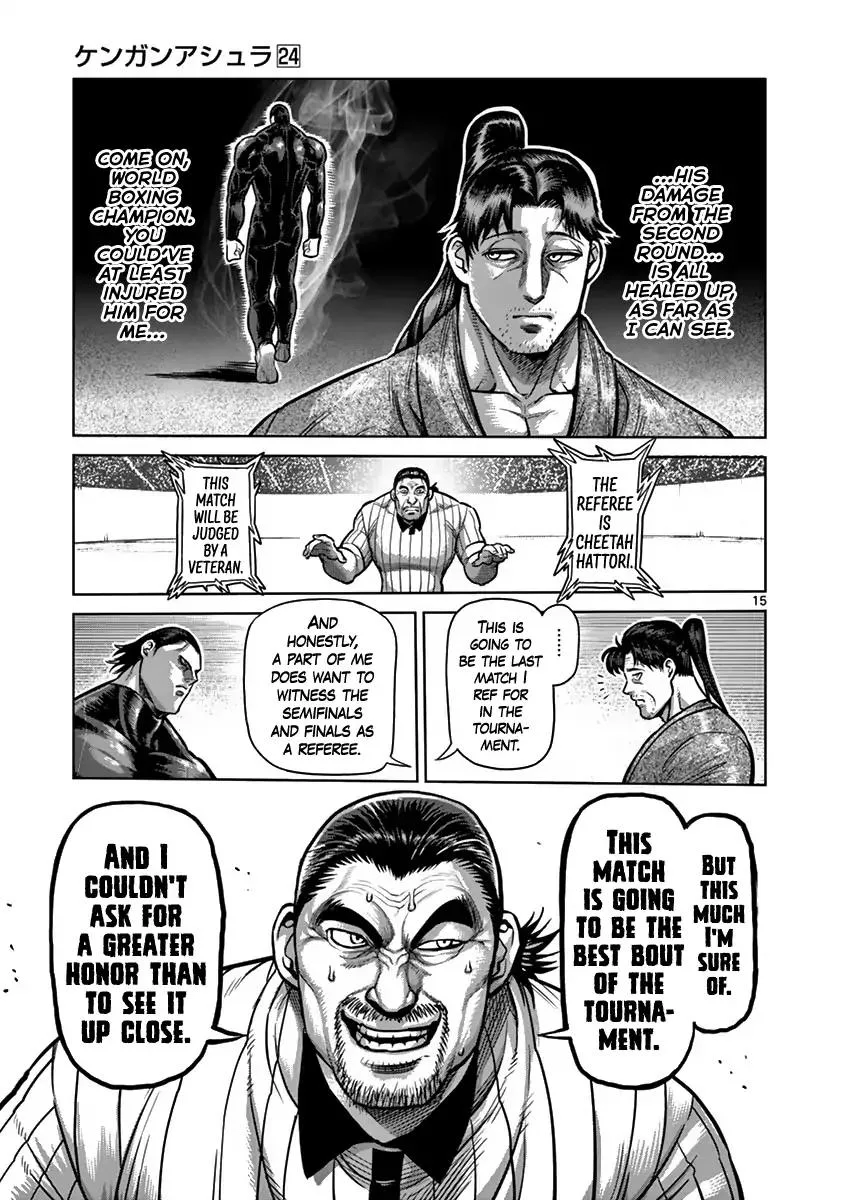 Kengan Ashua Chapter 202 page 14