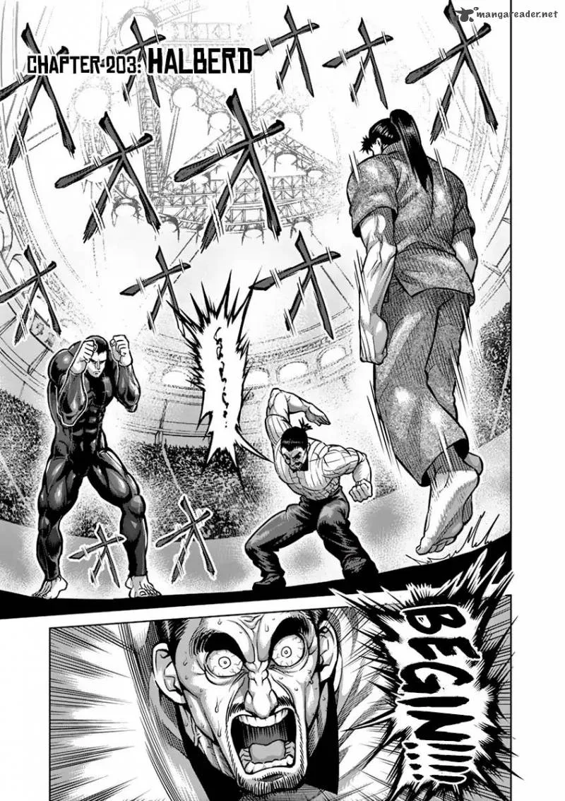Kengan Ashua Chapter 203 page 1