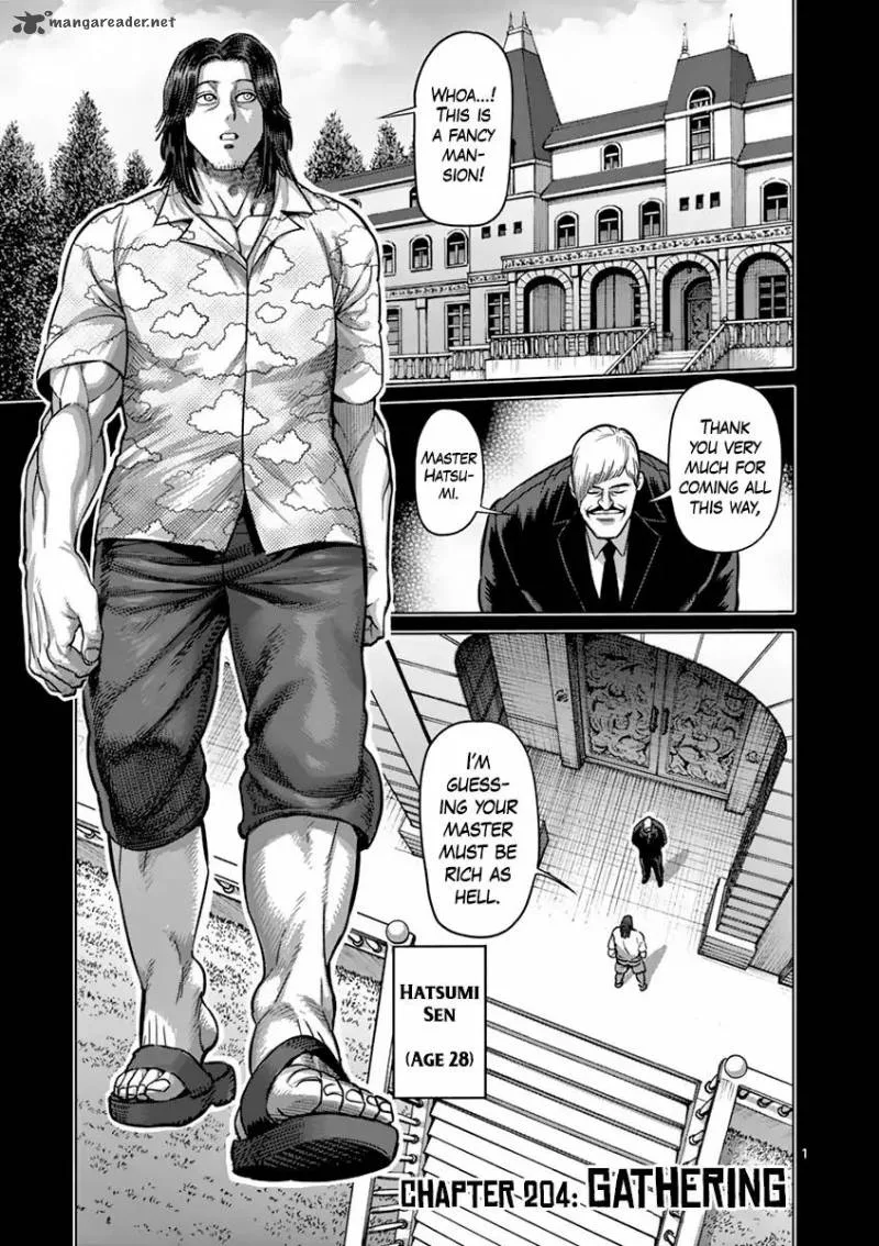 Kengan Ashua Chapter 204 page 1