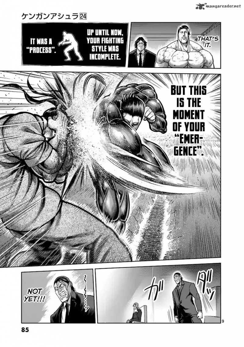 Kengan Ashua Chapter 205 page 9