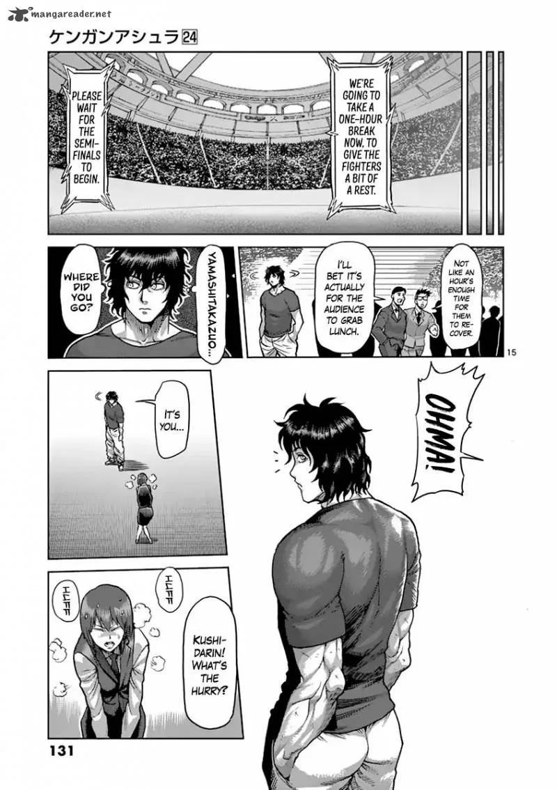 Kengan Ashua Chapter 207 page 15