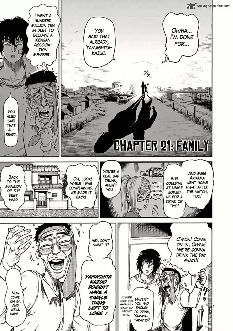 Kengan Ashua Chapter 21 page 1