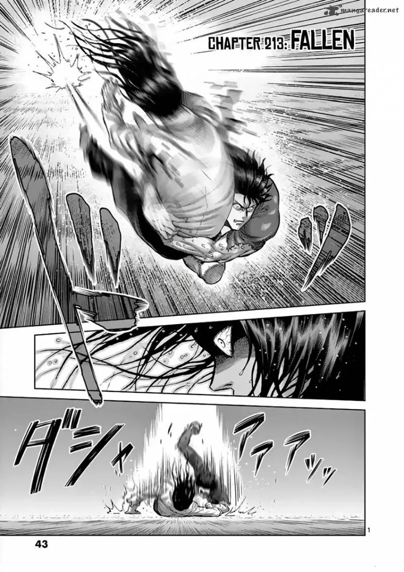 Kengan Ashua Chapter 213 page 1