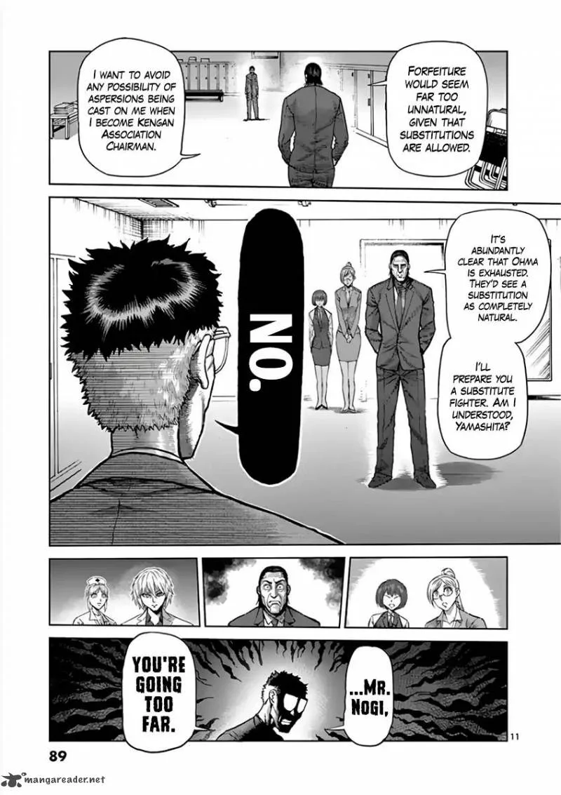 Kengan Ashua Chapter 215 page 11