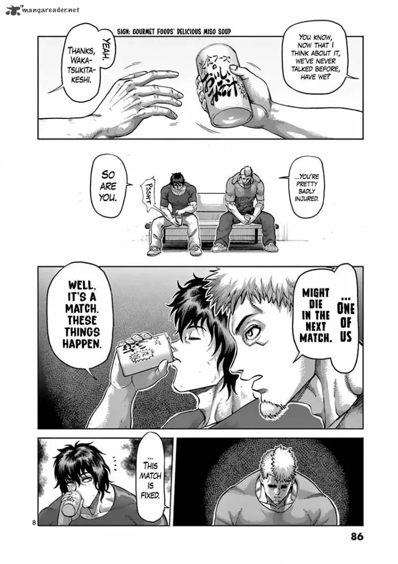 Kengan Ashua Chapter 215 page 8
