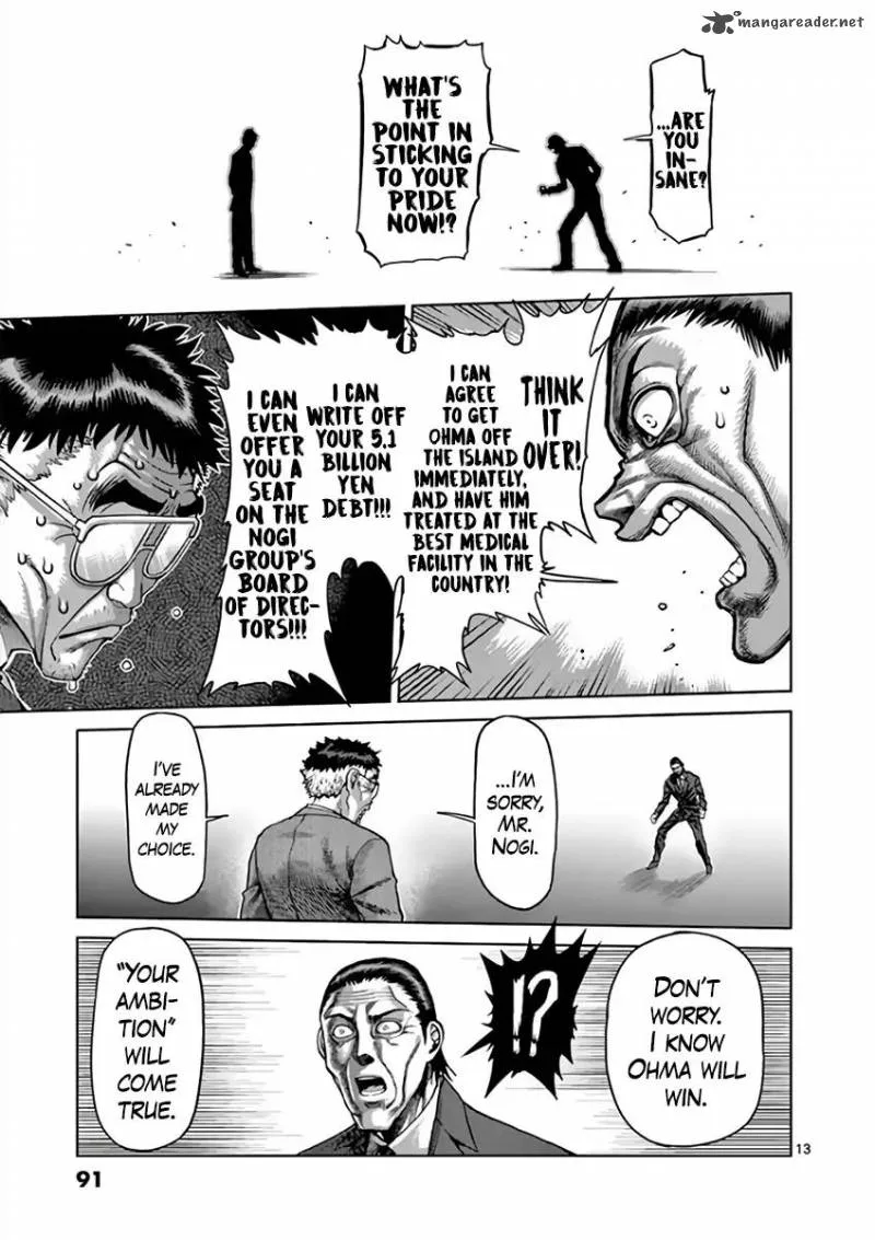 Kengan Ashua Chapter 215 page 13