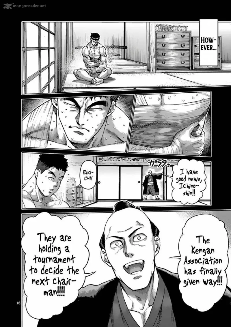Kengan Ashua Chapter 217 page 16