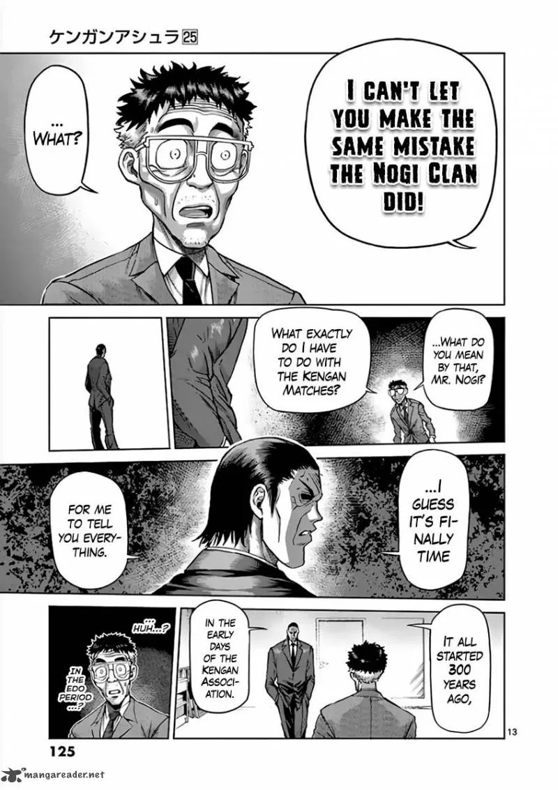 Kengan Ashua Chapter 217 page 13