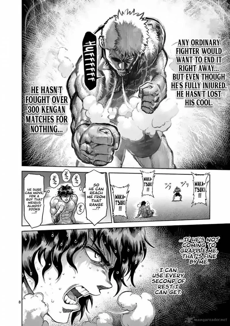 Kengan Ashua Chapter 217 page 8